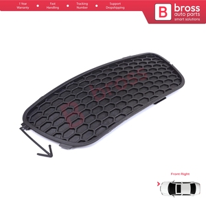 Grille de Pare-chocs Avant Droite Sans Trous pour Phare Antibrouillard BSP1188-2 pour Palio Siena MK1 178 2007-2016 Albea 2002-2012 51703144 - Product Image 3