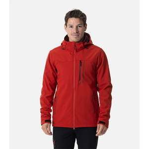 Chaqueta Softshell con forro polar para senderismo con cremallera de invierno al por mayor para hombres ligeros y personalizados para exteriores - Product Image 4