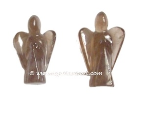 ขายส่งเทวดาอัญมณี: คริสตัลควอตซ์เทวดากับจรวดจักระจุดสำหรับขาย - Product Image 6
