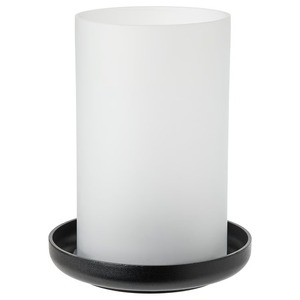 กระจกฝ้าช่วยให้โคมไฟดูมีควันและเรืองแสงอ่อนๆเมื่อคุณจุดเทียน - Product Image 4