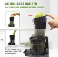 Jc005 Yicheng Oranje Citrusvruchten Juicer Machine Commerciële Elektrische Koude Pers Afzuigmachine Slowjuicer
