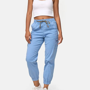 Pantalones Deportivos de Felpa de Algodón de Primera Calidad para Mujer, Temporada de Invierno, Pantalones de Yoga para Hacer Ejercicio, Decoración con Logotipo de Encaje, Pantalones Ajustados - Product Image 1