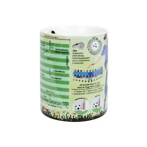 ชุดแก้วเซรามิก KNITZ ลาย 'Knowledge Mug Football' จำนวน 6 ใบ - Product Image 2