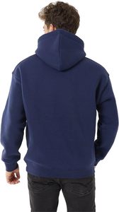 Minimaliste solide motif hommes pull à capuche doux coton polaire sweat chaud hiver décontracté Streetwear plaine teint - Product Image 6