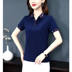Women's Clothing Polo <b>Shirt</b> Black Red <b>White</b> Tops Short <b>Sleeve</b> Tees Summer <b>Shirts</b> Y2k Tops - Product Image 6