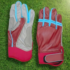 Găng tay đánh bóng chày bằng da OEM dành cho người <span class=keywords><strong>l</strong></span>ớn, găng tay tập luyện bóng mềm tùy chỉnh, ngón tay đầy đủ, cổ tay ngắn, độ bám hoàn hảo, sử dụng được cho cả tay trái và tay phải - Product Image 1