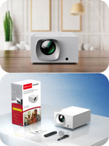 Nuevo Proyector LED Vivibright D7000 2026, Cine en Casa, Funcionalidad de Xiao <span class=keywords><strong>Mi</strong></span> <span class=keywords><strong>TV</strong></span> <span class=keywords><strong>Stick</strong></span>, Android 14, 4K, Alto Brillo, Portátil - Product Image 3