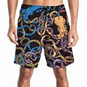 Pantalones cortos de baloncesto de poliéster con estampado gráfico personalizado de bajo precio transpirable Pantalones cortos de playa Malla sublimación impresa - Product Image 6