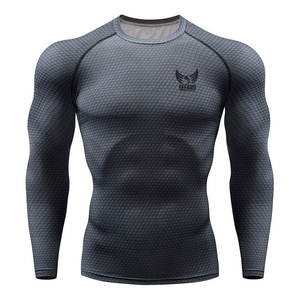 Diseño único superventas logotipo personalizado hombres Rash Guard bajo MOQ precio al por mayor hombres Rash Guard - Product Image 1