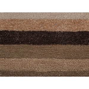 Acar Handmade <b>Wool</b> & Viscose Tra-14838 Rug Beige <b>Brown</b> Striped Rectangle Hallway Diamond Pattern for Teen Big Size for Home Use - Product Image 3