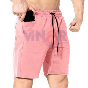 กางเกงขาสั้นออกกำลังกายสำหรับผู้ชายกางเกงขาสั้นออกกำลังกายแบบปรับแต่งดีไซน์ได้คุณภาพสูง - Product Image 3