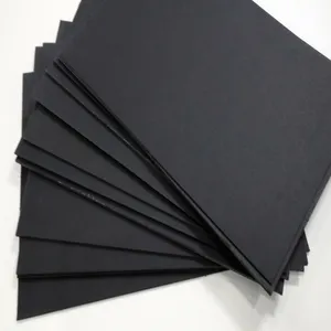 Black paper board photo album black card black cardboard Virgin Wood Pulp Thick Black Paper card black board black paperboard