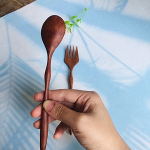Vitrapro Vietnam Acacia Wooden <b>Soup</b> <b>Spoon</b> 14x4cm New Style Household Nanmu <b>Soup</b> Server Wholesale Available - Product Image 4