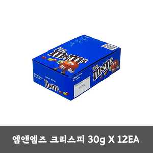 Mars <span class=keywords><strong>M</strong></span>&<span class=keywords><strong>M</strong></span>'s Crispy Chocolate 30g x 12EA Snack coréen - Product Image 1