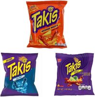 Takis Blue Heat Piment chips de tortilla 92g de céréales épicées à saveur sucrée Snacks de pommes de terre frites maïs pop-corn emballé bouteille