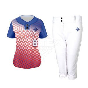 Diseña Tu Propio Uniforme de Softbol Transpirable de Secado Rápido 100% Poliéster, Colores y Logotipo Personalizados, Servicio OEM de Alta Calidad - Product Image 4