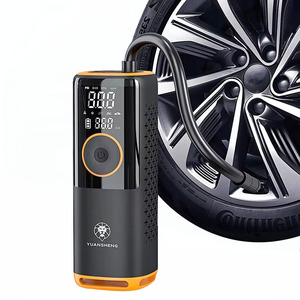 Gonfleur Pneus Voiture, 4000mAh Compresseur à Air Portatif Gonfleur Pneus Sans Fil 150psi Avec Ecran Lcd Numerique Pompe A Velo Electrique Avec Lampe Led Pour Moto Trotinette Voiture 92329054
