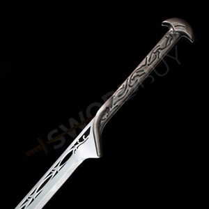 Arte de Pared Medieval, Espada Élfica, Diseño de Thranduil, Artesanía en Metal, Decoración del Hogar Chapada en Oro, Regalo de Ramadán, Regalo de Boda, Cosplay - Product Image 2