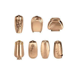 Urnas de cremación para adultos de aluminio de alta tendencia, urnas funerarias de Metal clásicas superiores para cenizas humanas, Color de forma de tamaño personalizado - Product Image 3