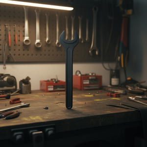 Clé à molette noire de 12 mm, modèle 894, longueur 123 mm, outils d'atelier - Product Image 3