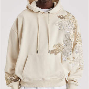 เสื้อมีฮู้ดสวมหัวสวมหัวขนแกะคุณภาพสูงของผู้ชายเสื้อมีฮู้ดผ้าคอตตอนระบายอากาศได้ดีแบบพรีเมี่ยมสำหรับฤดูหนาว - Product Image 5