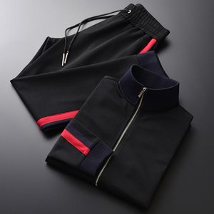 Chándal de invierno de alta calidad con estampado de logotipo personalizado para hombre, transpirable, de secado rápido, con características de ropa de calle, para fitness, para fitness, para hombre - Product Image 3