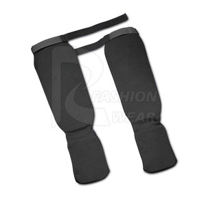 Espinillera de artes marciales para boxeo MMA Muay Thai Training Almohadillas de protección de Espinilla de cuero PU personalizables - Product Image 3