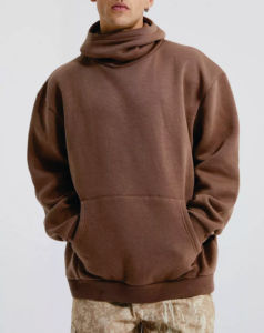 เสื้อฮู้ดไซส์ใหญ่พิเศษสำหรับผู้ชายไซส์ใหญ่พิเศษปักลายปักแบบสวมหัวมีฮู้ดขนาดใหญ่พิเศษ - Product Image 5