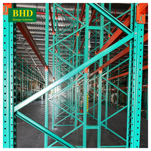 Meilleur vendeur de l'usine BHD du Vietnam Hauteur personnalisable Rayonnage à palettes en forme de larme Contrôle des stocks d'entrepôt en acier - Product Image 6