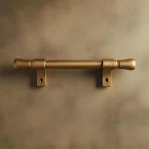 Modern Brass Door <b>Handle</b> Set for Bedroom and Bathroom <b>Wooden</b>/Metal Doors Sleek Design with Comfortable Grip - Product Image 2