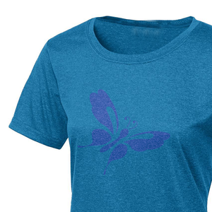 Breathable Eco-Friendly <b>Slim</b> Fit Women's Running T-Shirts Gym Fitness Yoga Workout Sport Shirts - Product Image 4