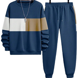 2025 Premium personnalisé Jogging porter formation Gym Jogger survêtements ensembles de vêtements d'extérieur personnalisés pour hommes tricoté survêtement à capuche - Product Image 1