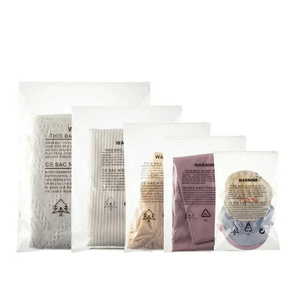 Bolsa de Embalaje Transparente con Cierre de Cremallera Antiestática de EVA con Nombre de Marca Impreso Personalizado para Ropa, Almacenamiento de Plástico - Product Image 4