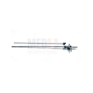 Stainless Steel Manual Suction Irrigation Cannula for <b>Laparoscopic</b> Surgery in 5mm and 10mm Sizes - Product Image 3