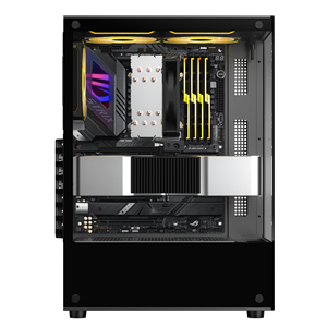 Tùy biến hợp kim nhôm ATX chơi game trường hợp máy tính xem đầy đủ side Bảng điều chỉnh Tempered Glass PC trường hợp máy tính để bàn ATX PC chasis kho - Product Image 2