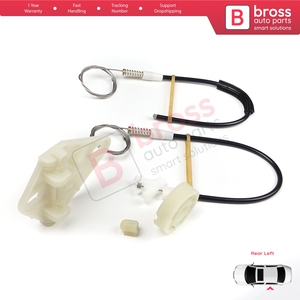 ชุดซ่อมมอเตอร์กระจกหน้าต่าง BWR268 ประตูหลังซ้าย สำหรับรถยนต์ Megane MK1 X64 ปี 1996-2003 แบบ 4/5 ประตู 7700834343 - Product Image 5