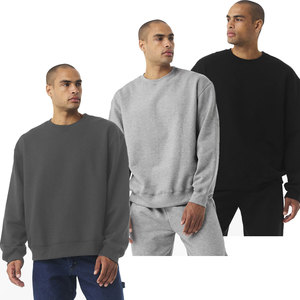 Sweat-shirt unisexe à col rond d'hiver Next Level Apparel, rétro, 100% coton, molleton, coupe ample, Team Bella + Canvas - Product Image 2