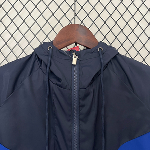 Promotion – Blouson coupe-vent décontracté pour homme, style urbain, col montant, à capuche, respirant, séchage rapide, fin, pour l'hiver - Product Image 3