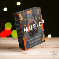 Exhibidores de Cartón Desechables Ecológicos con Diseño Floral Negro Personalizado, Papel Recubierto con Laminado Brillante/Mate Marrón para Venta Minorista