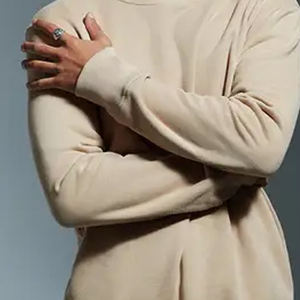 Sudadera de Diseño Simple con Logotipo Personalizado al por Mayor para Hombre, Ropa de Diseño Urbano de Alta Calidad, Sudadera de Forro Polar - Product Image 2