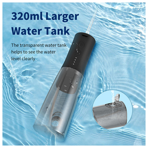 320ML IPX7 Étanche Rechargeable Portable Électrique <span class=keywords><strong>Oral</strong></span> Irrigator Hydropulseur avec Écran LCD Minuterie Intelligente Soins Dentaires - Product Image 6