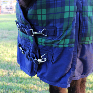 Equipo de Equitación, Manta de Ejercicio Reflectante de Seguridad Impermeable, Manta de Ejercicio para Caballos, Se Puede Personalizar - Product Image 2