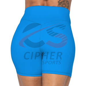 Nouvelle vente chaude femmes taille haute Shorts de course entraînement femmes Shorts Fitness & Yoga Wear avec poches - Product Image 2