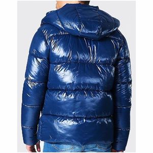 Vestes pour hommes Veste en duvet à col montant mince tendance pour hommes Duvet de canard blanc Printemps et automne Vestes décontractées légères et chaudes - Product Image 2