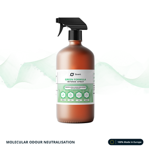 Neutralizador de Olores en Aerosol Intenso Fórmula Verde: Olores de Tabaco, Mascotas, Pescado y Humedad - Botella de 1L - Terminado - Product Image 1