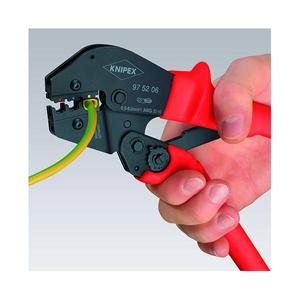 คีมย้ำสายโคแอกเชียล BNC TNC ยี่ห้อ Knipex สำหรับการใช้งานสองมือ พร้อมหัวตัดสายแบบขัดเงา - Product Image 3