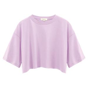 Crop Top <b>Women</b> 2022 Summer Cotton <b>Loose</b> Casual <b>T</b> <b>Shirt</b> Fitted - Product Image 3