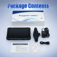 Tableta Robusta CENAVA A88ST de 8 Pulgadas con Android, Resistente al Agua IP68, Tableta Industrial con Android 4G LTE, GPS, NFC, Escáner de Código de Barras, 10000 mAh