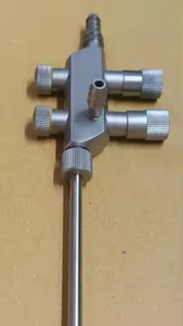 Insufflateurs en acier inoxydable SS réutilisable trompette laparoscopique aspiration Irrigation - Product Image 2