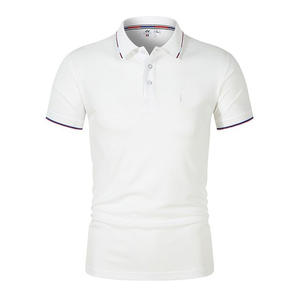 Vêtements de sport vierges bon marché, polos imprimés personnalisés pour hommes, polos personnalisés unis, polos pour hommes - Product Image 1